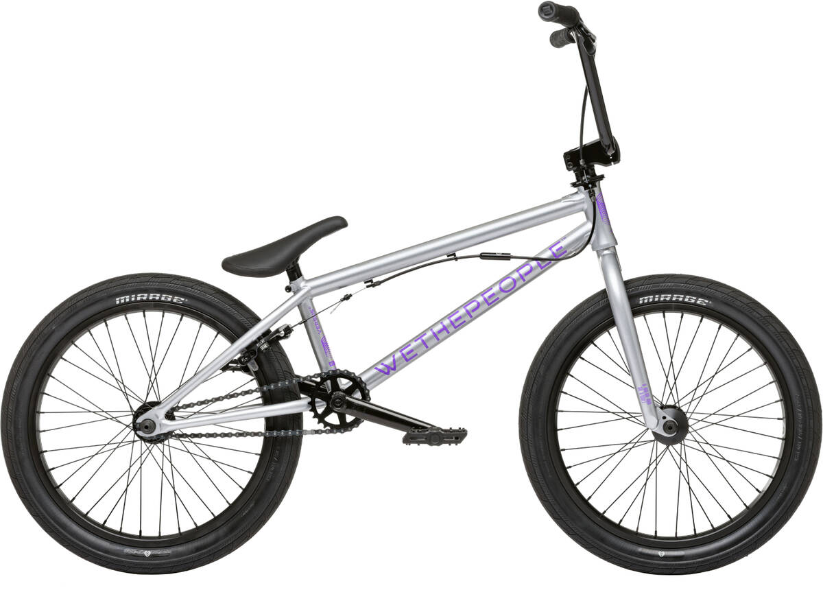 Wethepeople Versus 20″ 2023 Freestyle BMX Cykel (Hologram Silver) -  Wallride